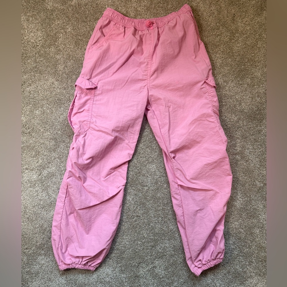 Art Class Pink Kids Cargo Pants, size M (8)